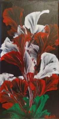 Blumen_in_schwarz1
Fadentechnik pouring
